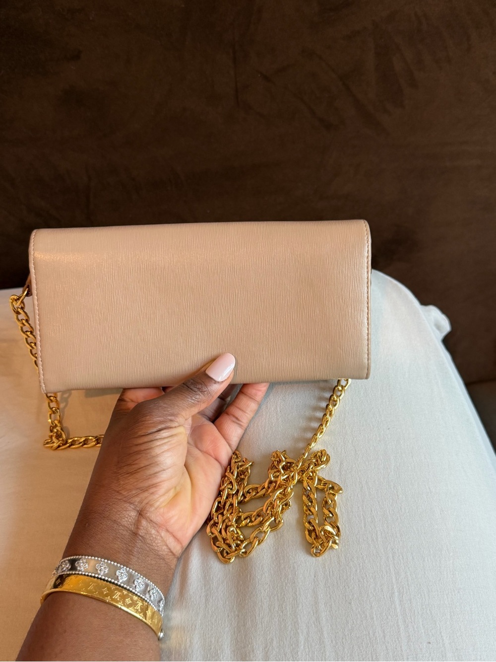 Prada Chain Leather Crossbody - Picture 3 of 4